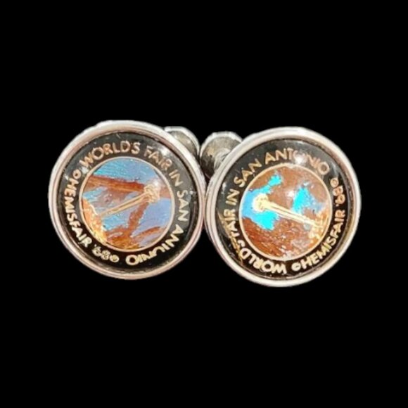 Vintage HemisFair ’68 Tower of Americas San Antonio World’s Fair Clip-On Earring - Picture 1 of 5